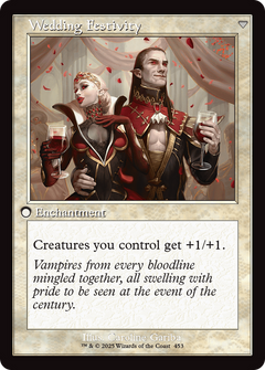 Wedding Announcement (Retro Frame) (INR-453) - Innistrad Remastered Foil-2