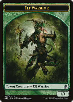 Elf Warrior Token [Masters 25 Tokens]-1