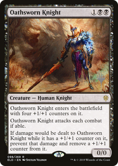 Oathsworn Knight (Promo Pack) [Throne of Eldraine Promos]-1