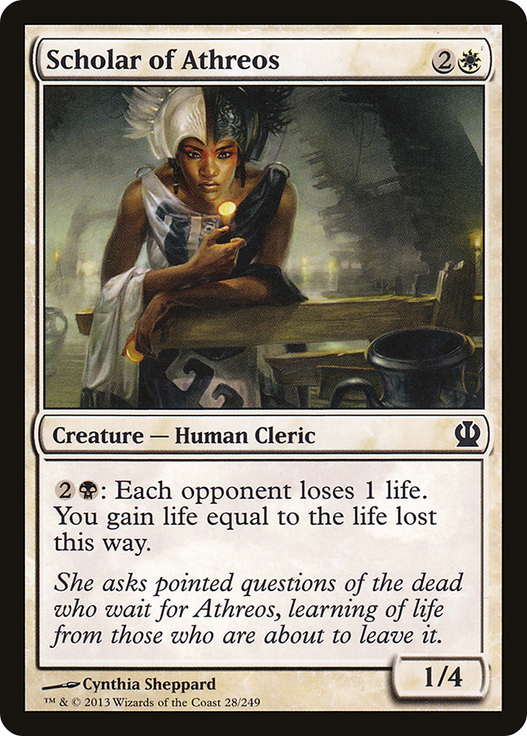 Scholar of Athreos [Theros]-1