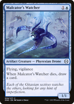Malcator's Watcher [Phyrexia: All Will Be One]-1