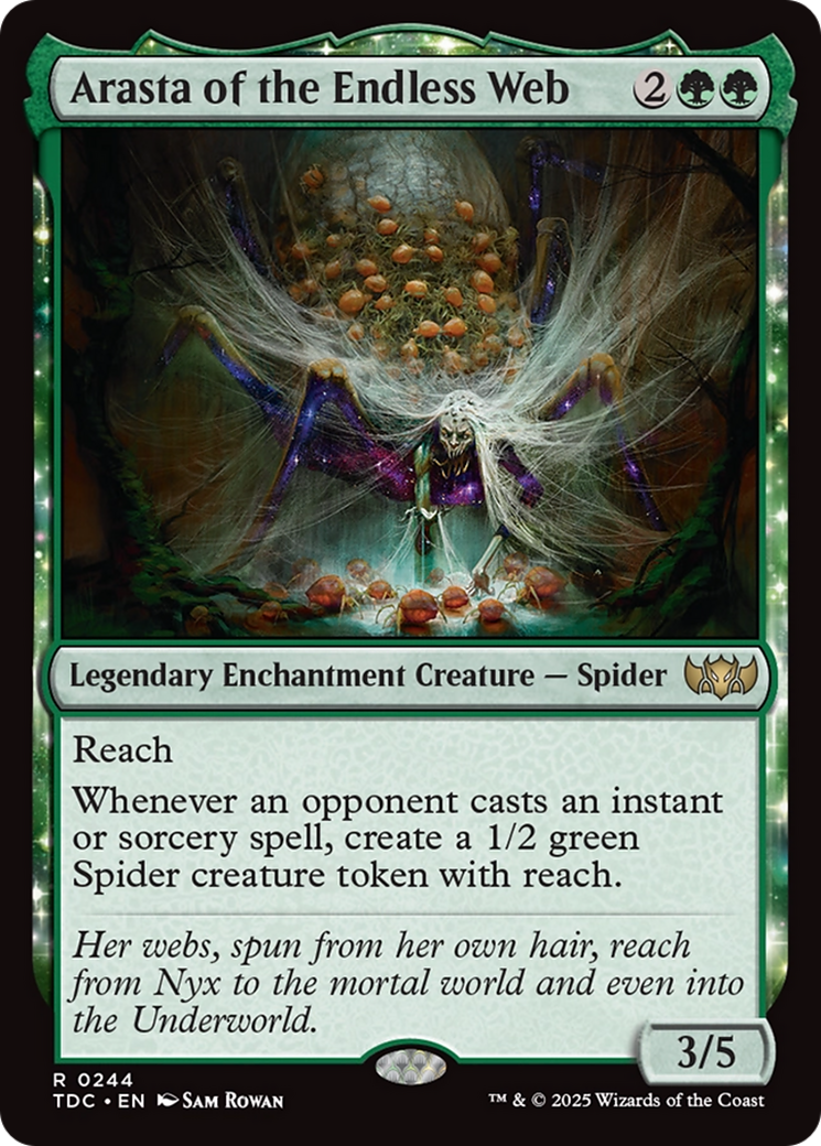 Arasta of the Endless Web [Tarkir: Dragonstorm Commander]-1