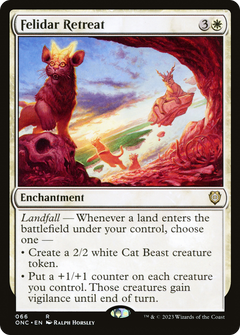 Felidar Retreat [Phyrexia: All Will Be One Commander]-1