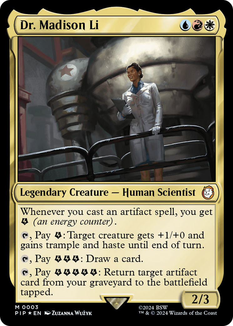 Dr. Madison Li [Fallout]-1