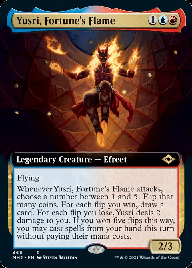 Yusri, Fortune's Flame (Extended Art) [Modern Horizons 2]-1