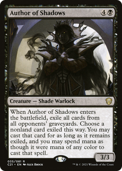 Author of Shadows [Commander 2021]-1