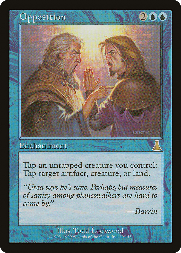 Opposition [Urza's Destiny]-1