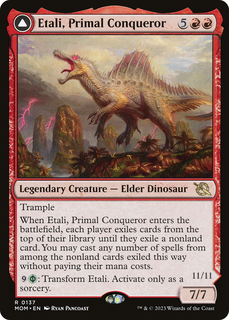 Etali, Primal Conqueror // Etali, Primal Sickness [March of the Machine]-3