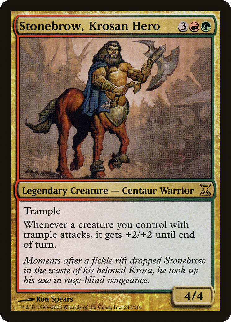 Stonebrow, Krosan Hero [Time Spiral]-1