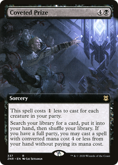 Coveted Prize (Extended Art) [Zendikar Rising]-1