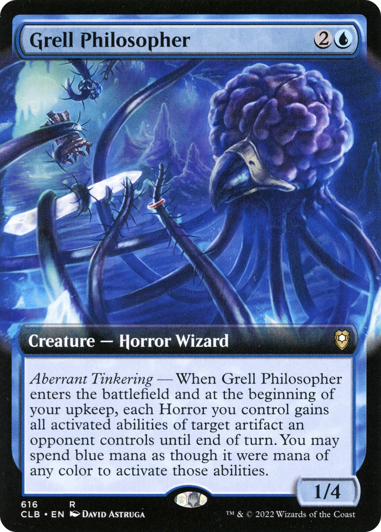 Grell Philosopher (Extended Art) [Commander Legends: Battle for Baldur's Gate]-1