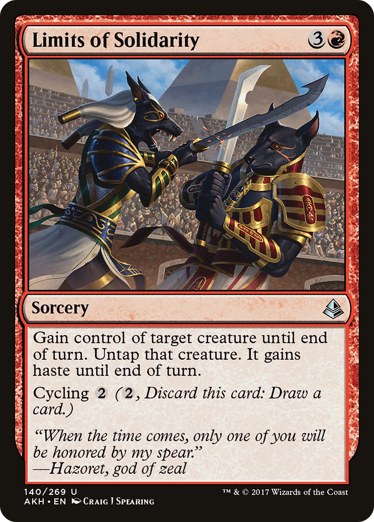 Limits of Solidarity [Amonkhet]-1