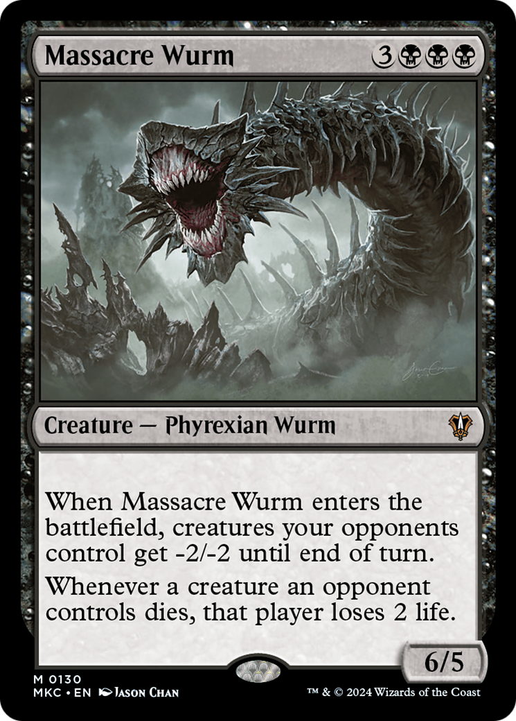 Massacre Wurm [Murders at Karlov Manor Commander]-1