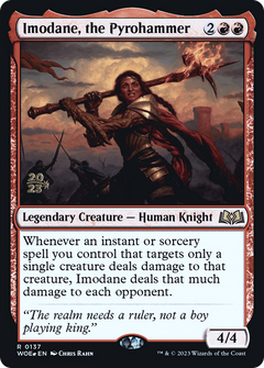 Imodane, the Pyrohammer [Wilds of Eldraine Prerelease Promos]-1