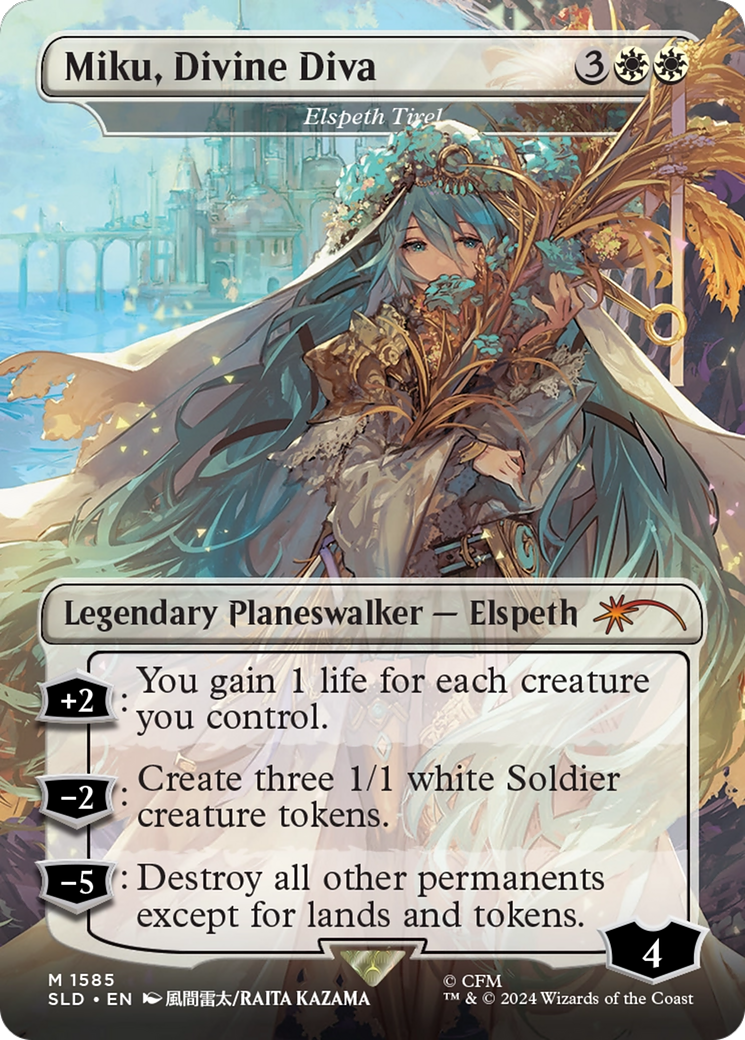 Miku, Divine Diva - Elspeth Tirel [Secret Lair Drop Series]-1