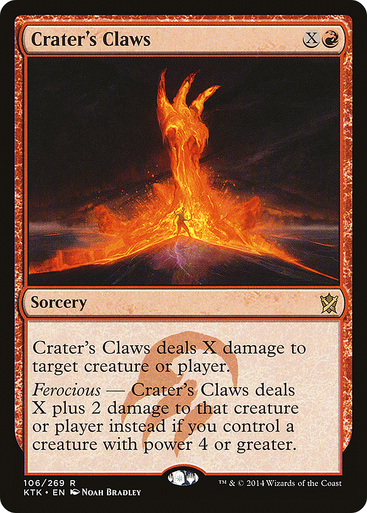 Crater's Claws [Khans of Tarkir]-1