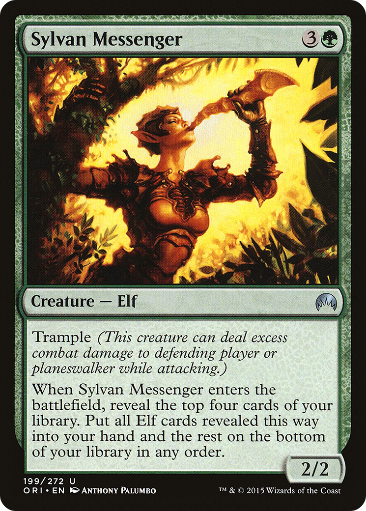 Sylvan Messenger [Magic Origins]-1