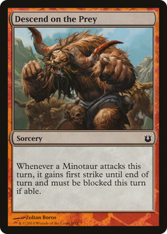 Descend on the Prey [Born of the Gods Battle the Horde]-1