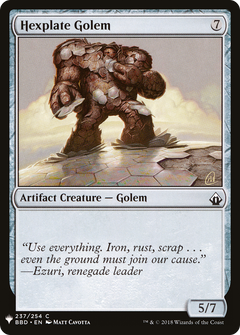 Hexplate Golem [Mystery Booster]-1