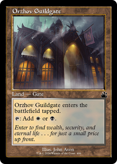 Orzhov Guildgate (Retro Frame) [Ravnica Remastered]-1