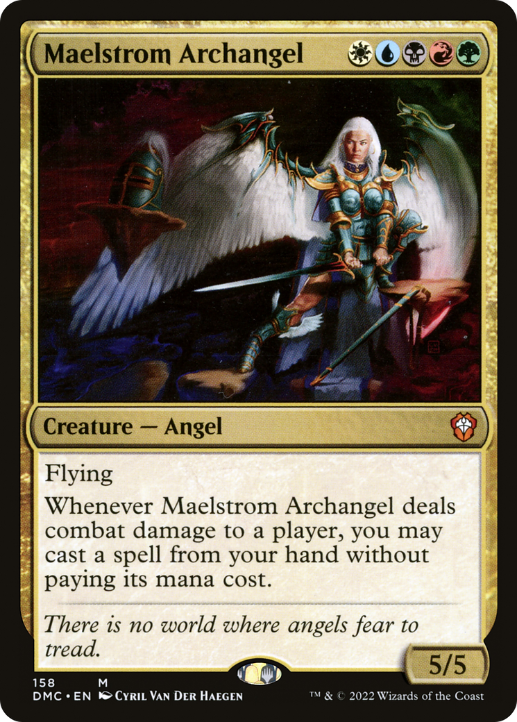 Maelstrom Archangel [Dominaria United Commander]-1