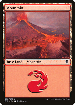 Mountain (306) [Commander 2017]-1