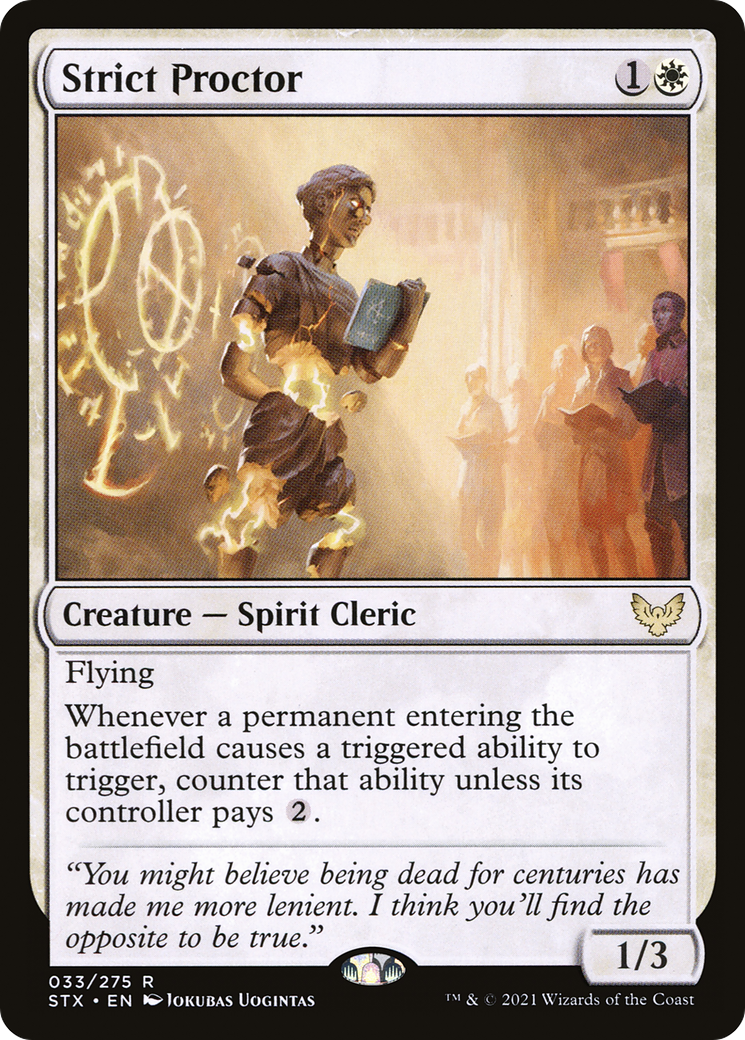 Strict Proctor [Strixhaven: School of Mages]-1