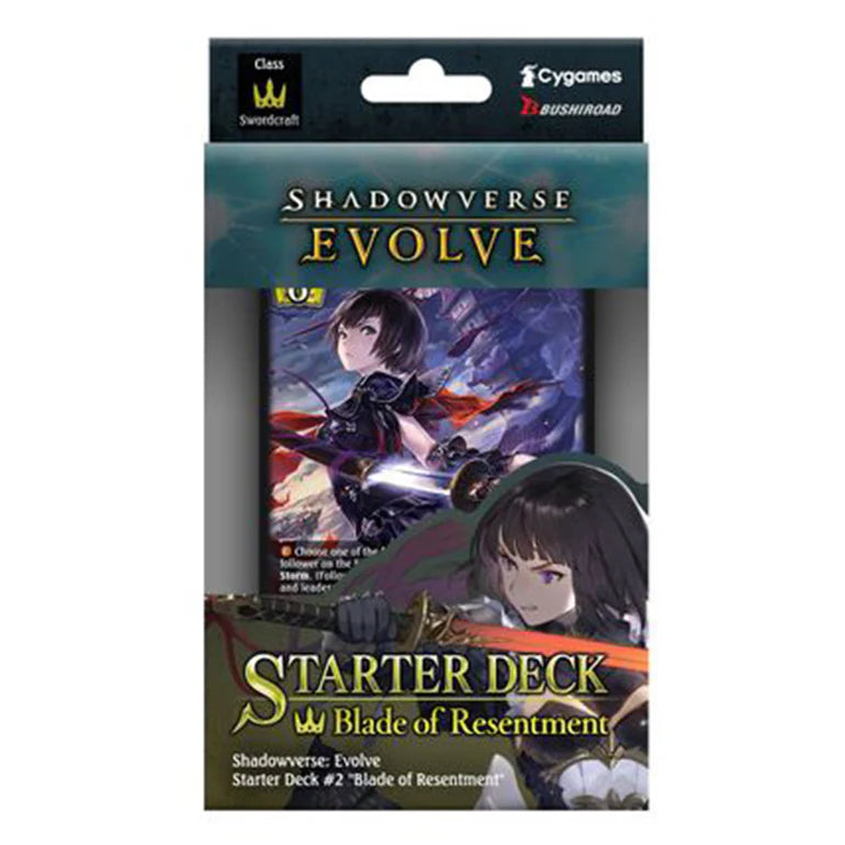 Shadowverse Evolve SD02 Blade of Resentment Starter Deck-1