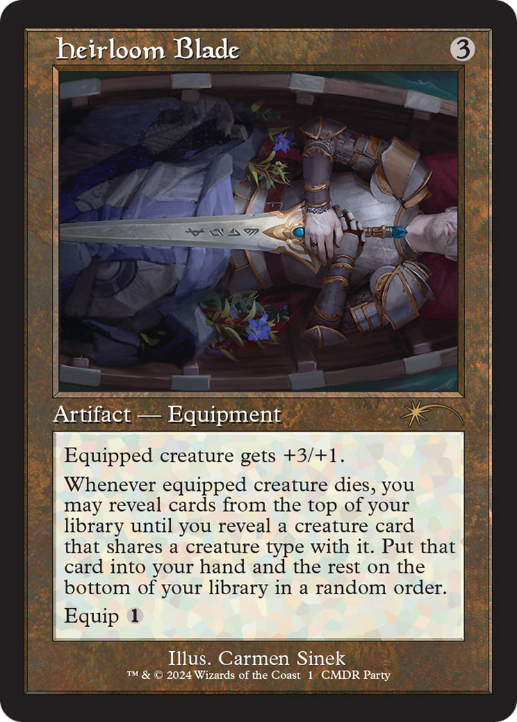 Heirloom Blade (Retro Frame) [Wizards Play Network 2024]-1