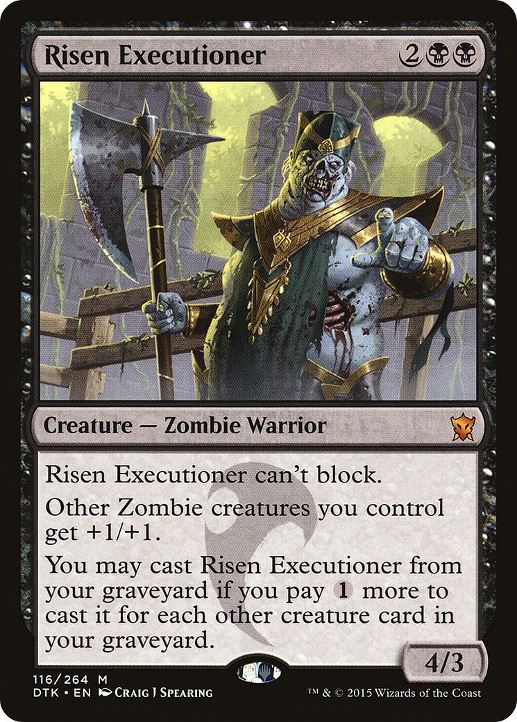 Risen Executioner [Dragons of Tarkir]-1