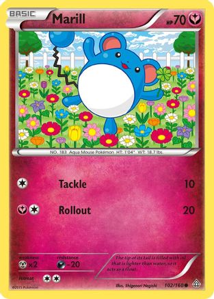 Marill (102/160) [XY: Primal Clash]-1