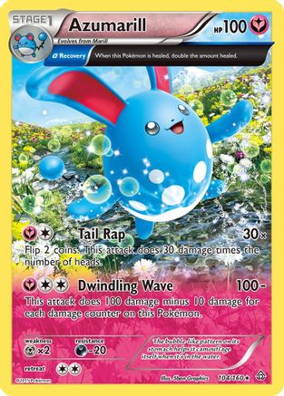 Azumarill (104/160) [XY: Primal Clash]-1