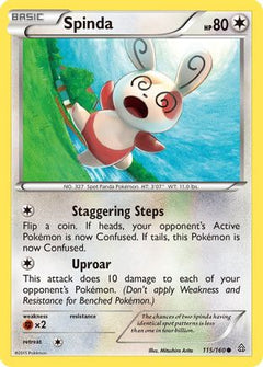 Spinda (115/160) [XY: Primal Clash]-1