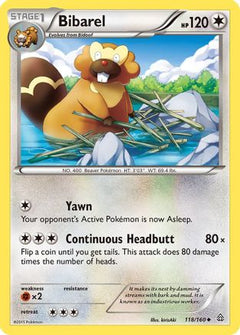 Bibarel (118/160) [XY: Primal Clash]-1