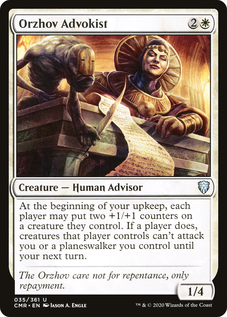 Orzhov Advokist [Commander Legends]-1