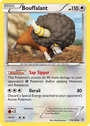 Bouffalant (119/160) [XY: Primal Clash]-1