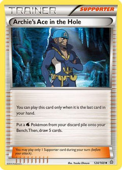 Archie's Ace in the Hole (124/160) [XY: Primal Clash]-1