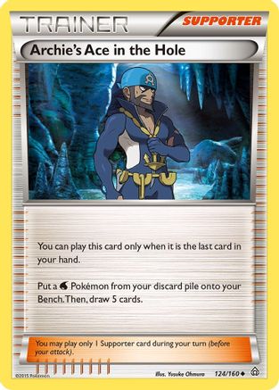 Archie's Ace in the Hole (124/160) [XY: Primal Clash]-1