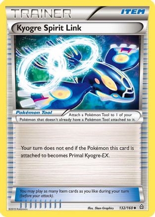 Kyogre Spirit Link (132/160) [XY: Primal Clash]-1