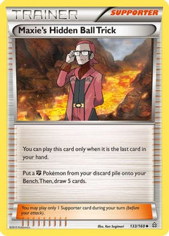 Maxie's Hidden Ball Trick (133/160) [XY: Primal Clash]-1