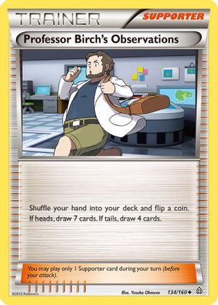 Professor Birch's Observations (134/160) [XY: Primal Clash]-1