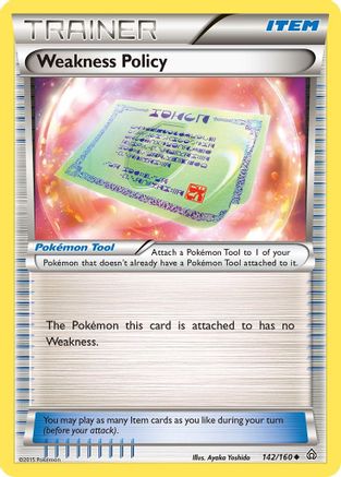 Weakness Policy (142/160) [XY: Primal Clash]-1