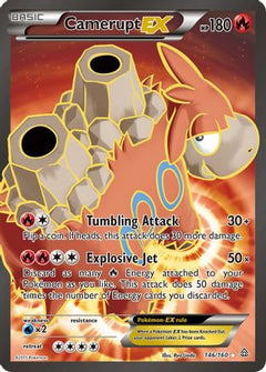 Camerupt EX (146/160) [XY: Primal Clash]-1