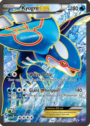 Kyogre EX (148/160) [XY: Primal Clash]-1