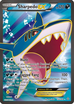 Sharpedo EX (152/160) [XY: Primal Clash]-1