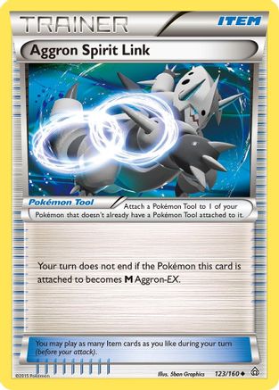 Aggron Spirit Link (123/160) [XY: Primal Clash]-1