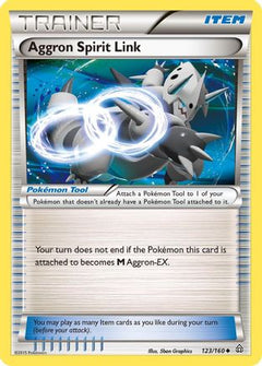 Aggron Spirit Link (123/160) [XY: Primal Clash]-1