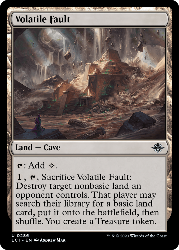 Volatile Fault [The Lost Caverns of Ixalan]-1