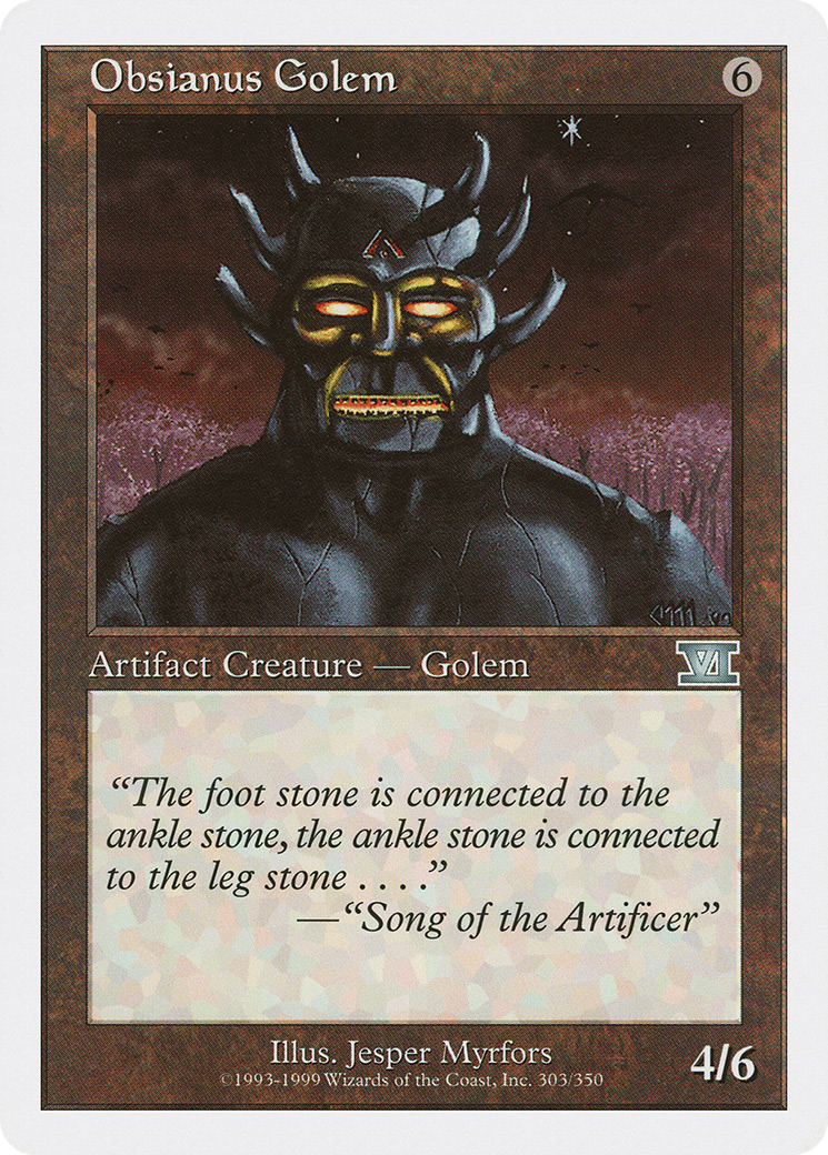 Obsianus Golem [Classic Sixth Edition]-1