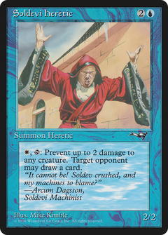 Soldevi Heretic (Hands Raised) [Alliances]-1